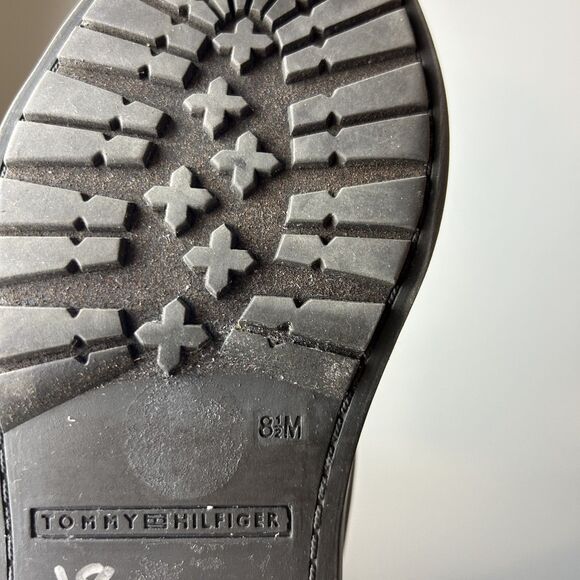 Tommy Hilfiger Womens Rugby 2 Ankle Booties Size 8.5M Brown Faux Leather - Picture 12 of 13